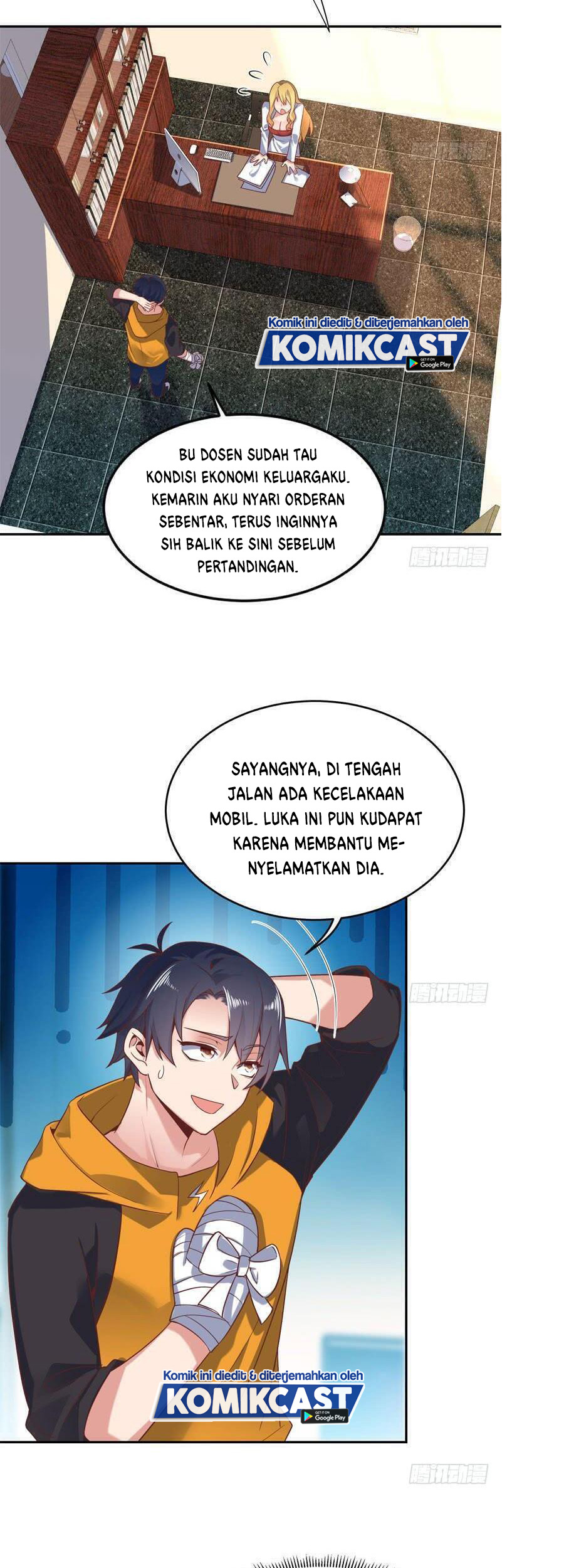 Carrying The Goddess Along Chapter 43 Bahasa Indonesia